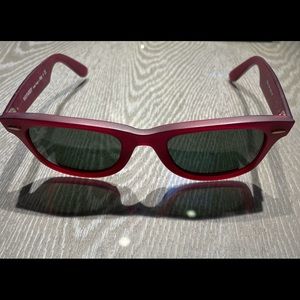 Ray Ban Cherry Red Wayfarer